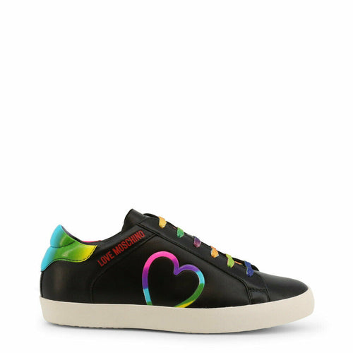 Black Rainbow Slip on Sneakers